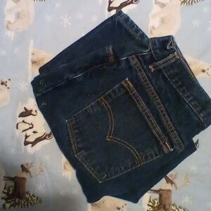 Levi Strauss 550, Blue Jeans, Size 14 , Relaxed Fit